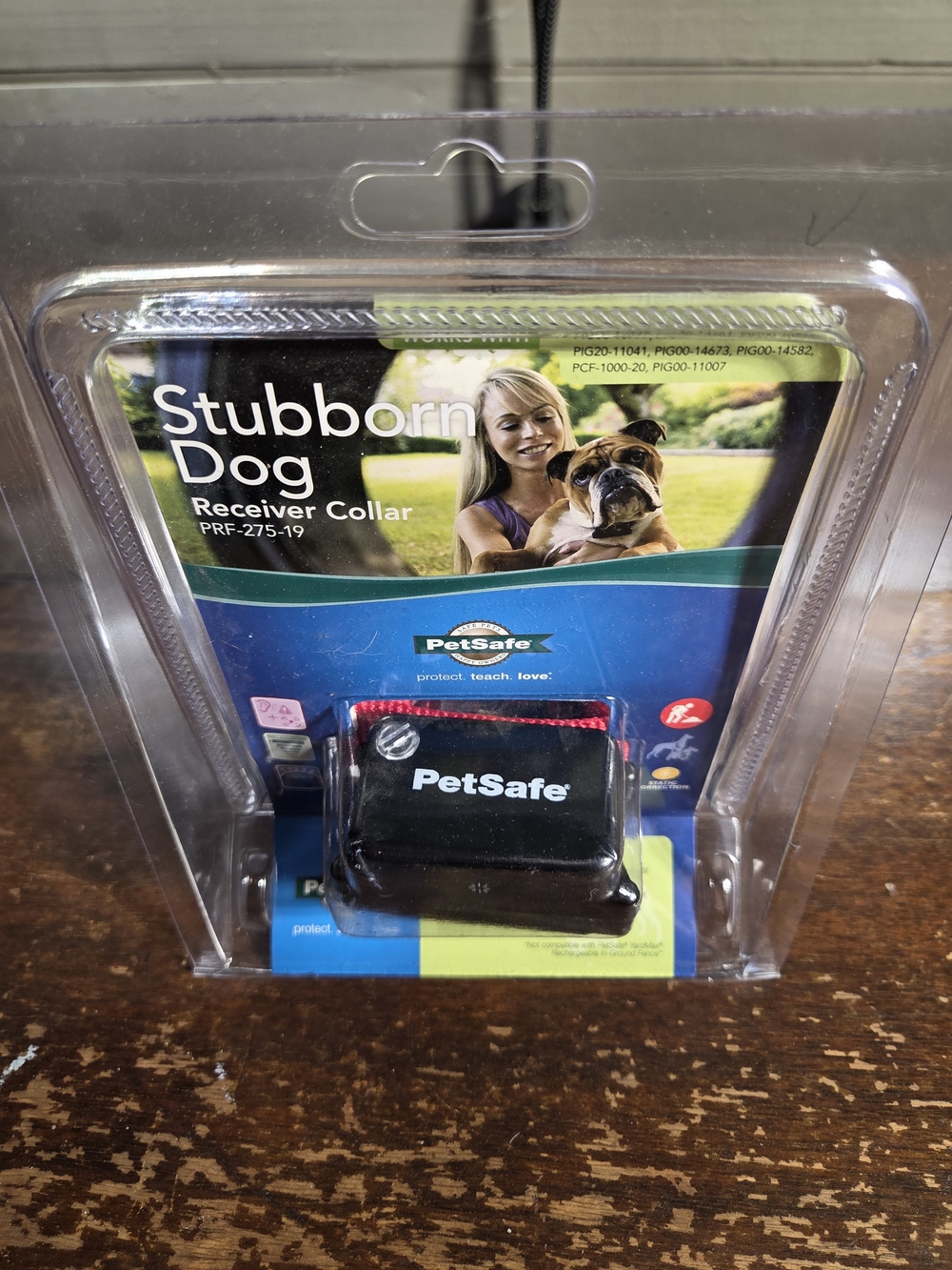 PetSafe Stubborn Dog Receiver Collar - Black and Red